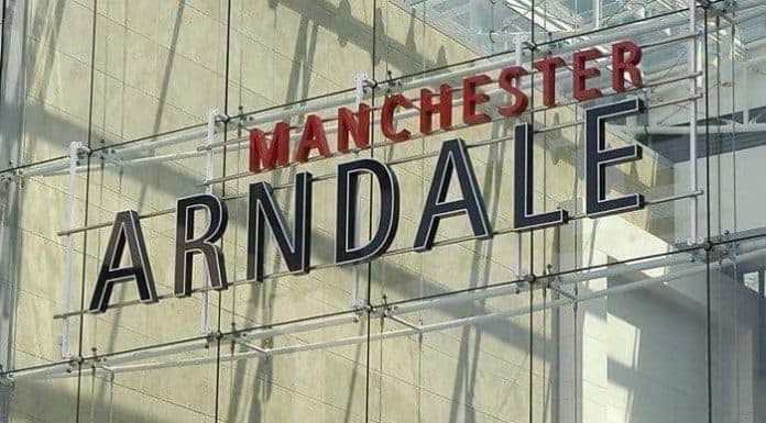 Arndale o como un atentado terrorista salvo un centro comercial Cartel del centro comercial Manchester Arndale