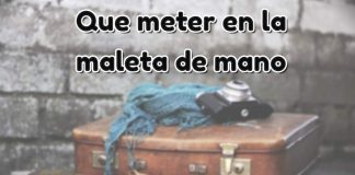 Portada de que meter en la maleta de mano